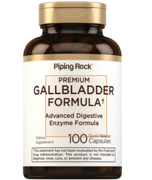 Piping Rock Gallbladder Supplement Advanced Digestive Enzyme Formula,- 100Ct