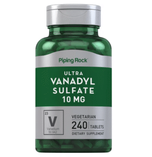 Piping Rock Vanadyl Complex (Vanadium), 10 mg, 240Ct
