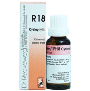 R18 Cystophylin for Kidney and Bladder - Dr. Reckeweg