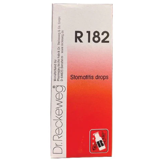 R182 Drops for Stomatitis - Dr. Reckeweg