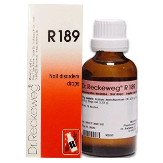 R189 Drops for Nail Disorders - Dr. Reckeweg
