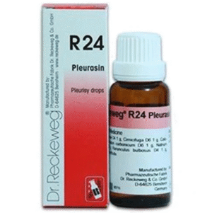 R24 Pleurasin Drops for Pleurisy - Dr. Reckeweg