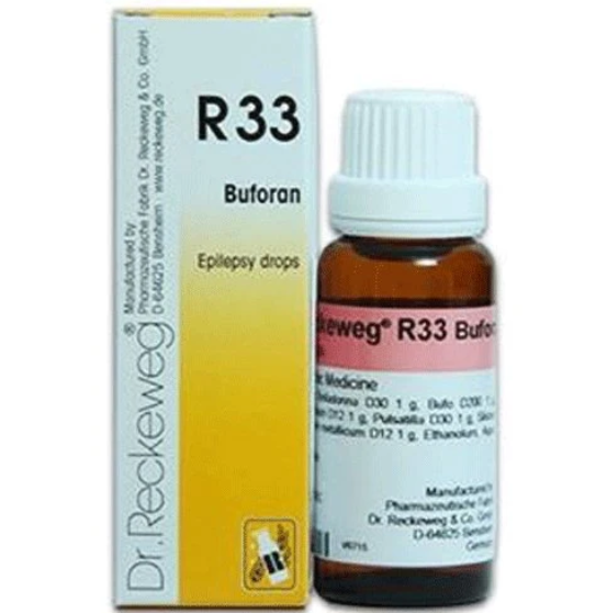 R33 Buforan Drops for Epilepsy - Dr. Reckeweg