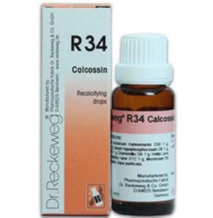 R34 Calcossin Drops for Recalcifying - Dr. Reckeweg