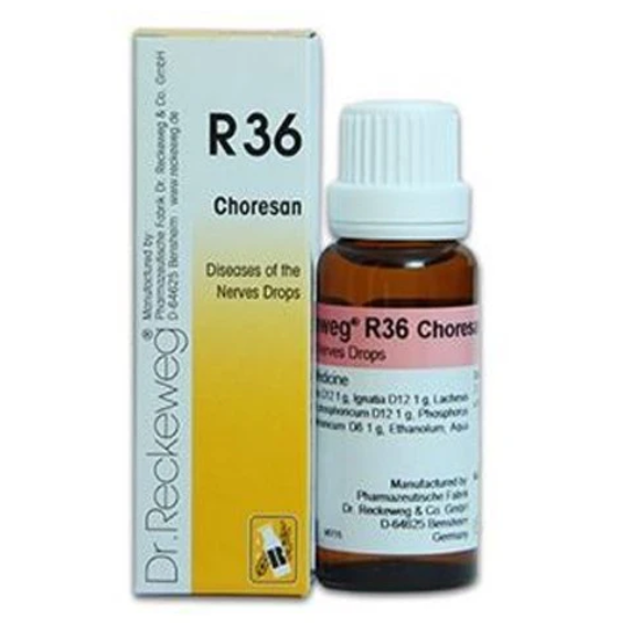 R36 Drops for Diseases of the Nerves - Dr. Reckeweg