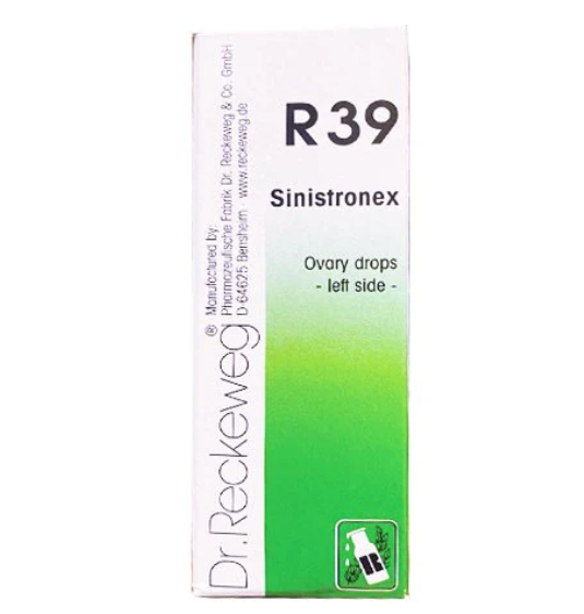 R39 Sinistronex Drops for Ovaries (Left) - Dr. Reckeweg