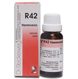 R42 Haemovenin Drops For Varicosis - Dr. Reckeweg