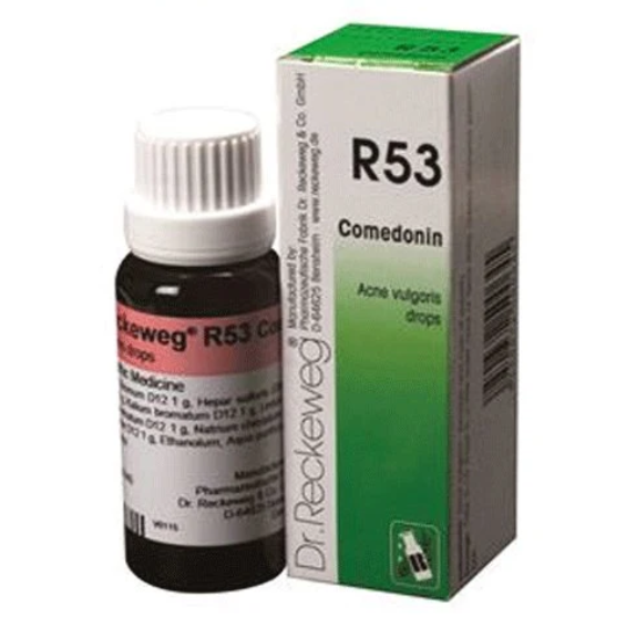 R53 Comedonin Drops For Acne Vulgaris - Dr. Reckeweg
