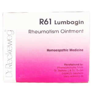 R61 Drops for Rheumatism Ointment - Dr. Reckeweg