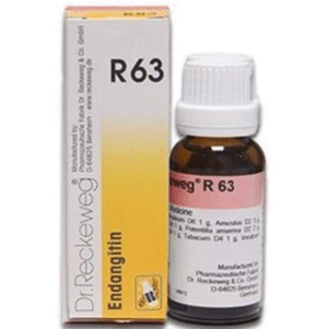 R63 Endangitin Drops For Impaired Circulation - Dr. Reckeweg