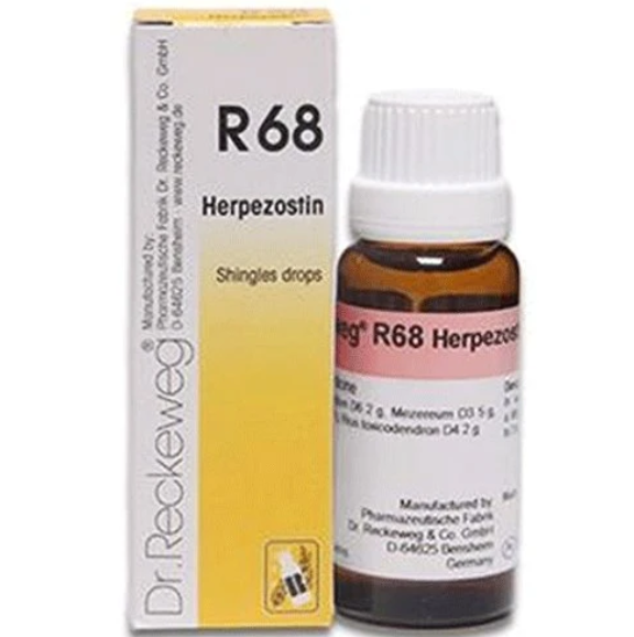 R68 Herpezostin Drops For Shingles - Dr. Reckeweg