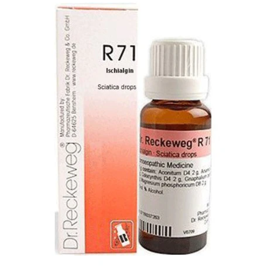 R71 Ischialgin for Sciatica - Dr. Reckeweg