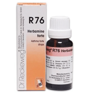 R76 Herbamine Forte Drops for Asthma - Dr. Reckeweg