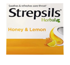 Strepsils Herbal Honey & Lemon Lozenges, 6,CT (144 Pack Size)