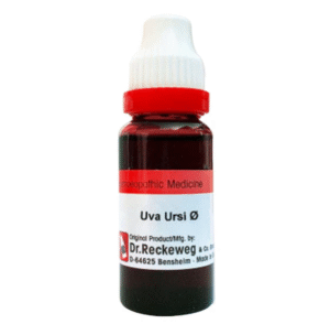 Uva Ursi Q Mother Tincture, 20ml - Dr. Reckeweg