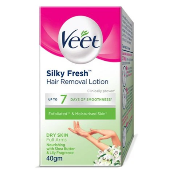Veet Hair Removal Lotion For Dry Skin, 40g