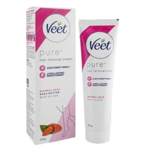 Veet Pure Hair Removal Cream With Shea Butter For Normal Skin, 100g