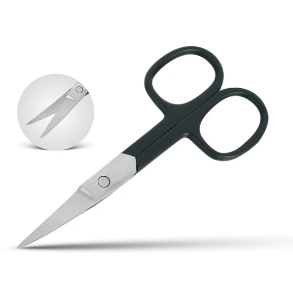 Cuticle Scissor Curved Colour Coated. 3.5" (DE-519)- Dar Expo