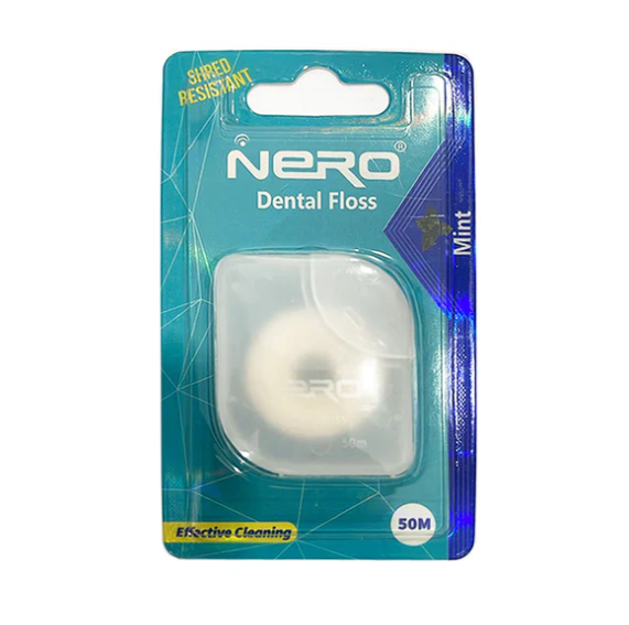 Dental Floss Mint, 50M - Nero