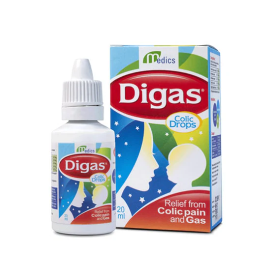 Digas Colic Drops, 20ml - Medics