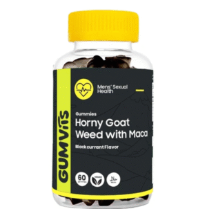 Gumvits Horny Goat Weed & Maca Root Gummies, 60 Ct