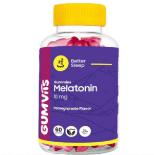 Gumvits Melatonin 10mg Gummies, 60 Ct