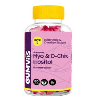 Gumvits Myo & D-Chiro Inositol Gummies, 60 Ct