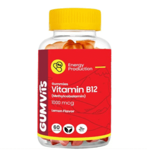 Gumvits Vitamin B12 1000mcg Gummies, 60 Ct
