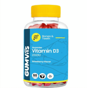 Gumvits Vitamin D3 2000IU Gummies, 60 Ct