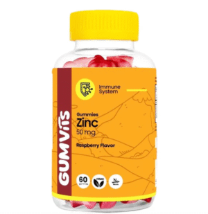 Gumvits Zinc 50mg Gummies, 60 Ct