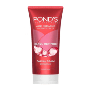 Pond's Age Miracle Ultimate Youth Hexyl-Retinol Facial Foam, 90g