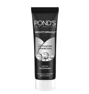 Pond's Bright Miracle Activated Charcoal Face wash, 50g