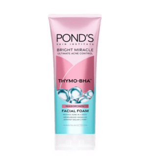 Pond's Bright Miracle Thymo-BHA Facial Foam, 50g