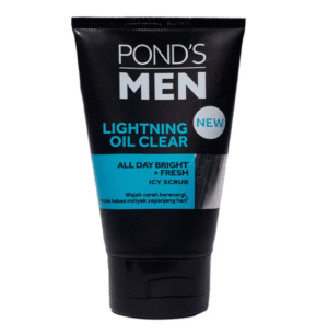 Pond's Men Lightning Oil Clear Icy Scrub, 100g