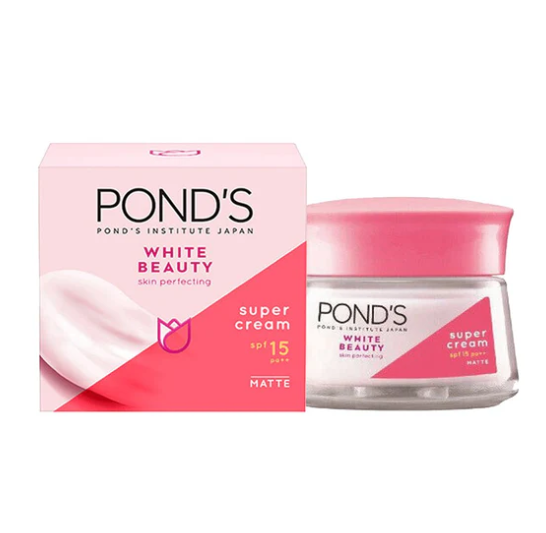 Pond's White Beauty Skin Perfecting Super Cream SPF 15, 50g