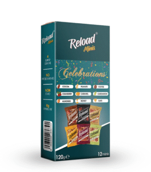 Reload Snacks Celebrations 120g, 1 Ct