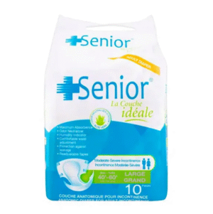 Senior Adult Diapers (Large), 10 Ct