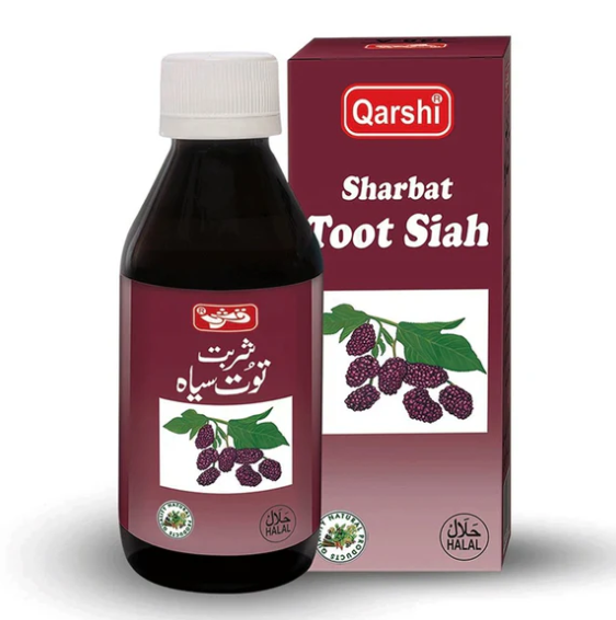 Sharbat Toot Siah, 120ml - Qarshi