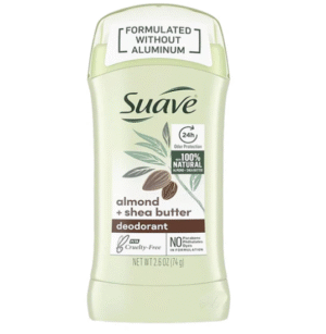 Suave Almond & Shea Butter Deodorant Stick, 74g