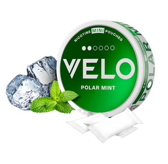 Velo Nicotine Pouches - Polar Mint 6mg (Medium), 12 Ct