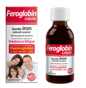 Vitabiotics Feroglobin Gentle Iron Liquid, 200 ml