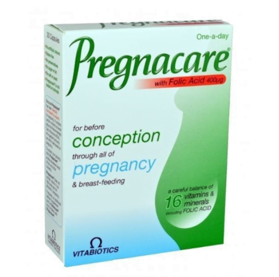 Vitabiotics Pregnacare with Folic Acid