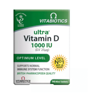 Vitabiotics Ultra Vitamin D3 1000IU, 96 Ct