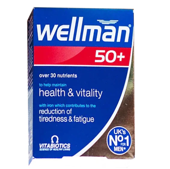 Vitabiotics Wellman 50+