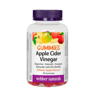 Webber Naturals Apple Cider Vinegar Gummies, 90 Ct