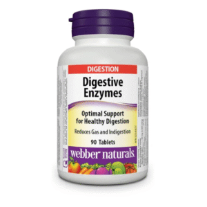 Webber Naturals Digestive Enzymes, 90 Ct