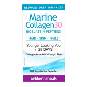 Webber Naturals Marine Collagen30 Bioelastin Peptides, 120 Ct