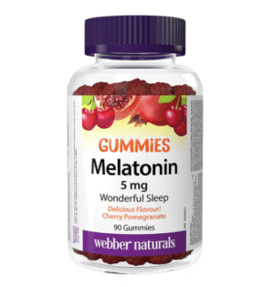 Webber Naturals Melatonin Gummies 5mg, 90 Ct