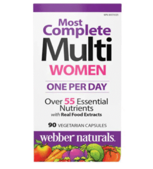 Webber Naturals Women's Most Complete Multi, 90 Ct