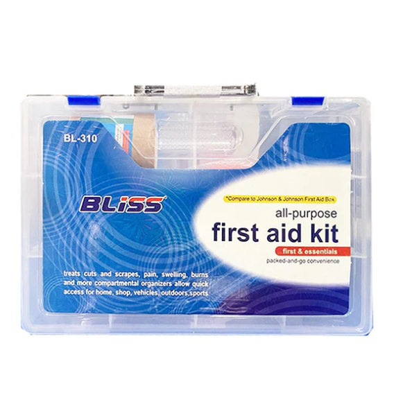 All Purpose First Aid Kit with Accessories - Bliss Medical